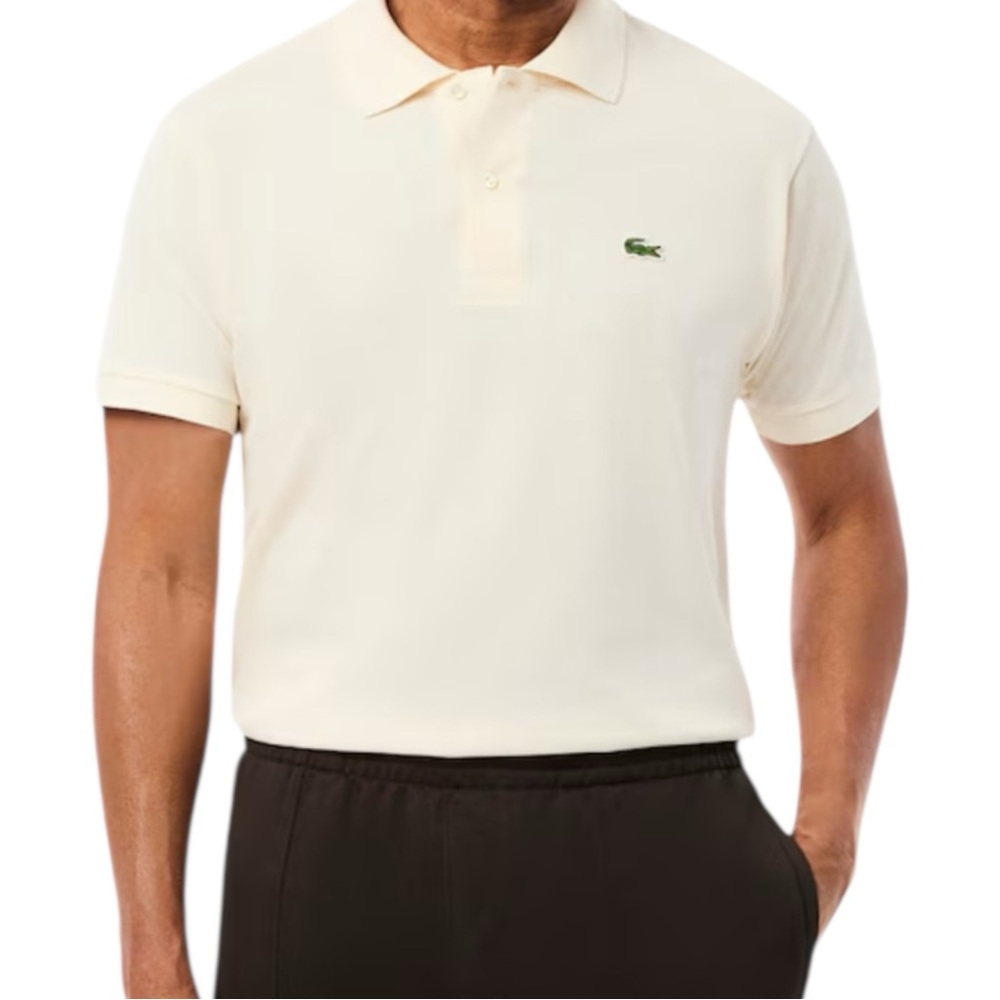 Lacoste Men's Polo Shirt in Cream. Size XL. Excellent preowned condition!!!